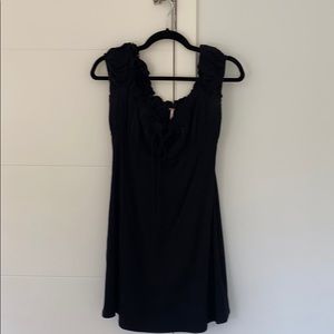 Free people black mini dress